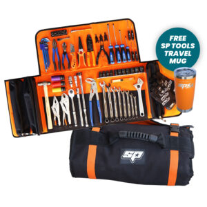 SP Tools 93pc heavy duty roll kit with free mug